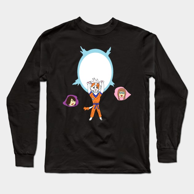 Super Saiyan Charming Long Sleeve T-Shirt by FusionDiabolos